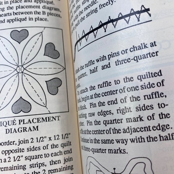 Traditional Quiltworks Magazine 27 Patterns Drafting April May 1991 Issue 13 - Picture 9 of 10